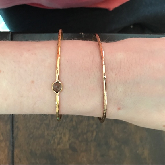 Ippolita Smoky Quartz and Rose Gold Bracelet Set - Picture 2 of 4